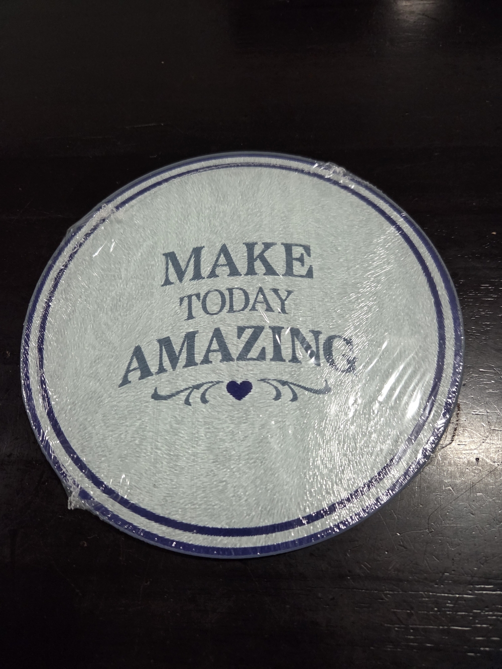 Make Today Amazing Cutting Board Or Decorative Plate
